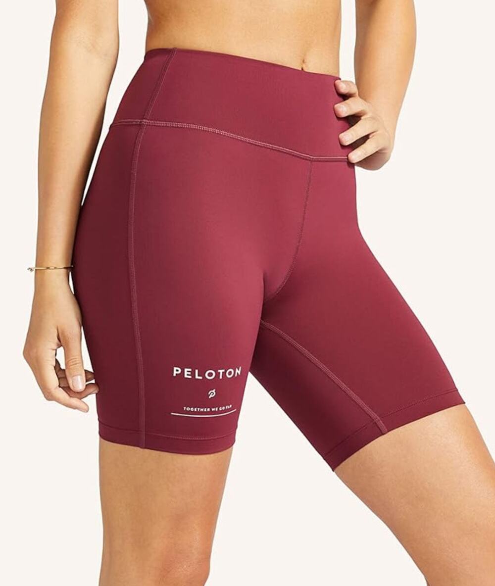 Peloton Move Mission 7" Bike Short Maroon Size XXL